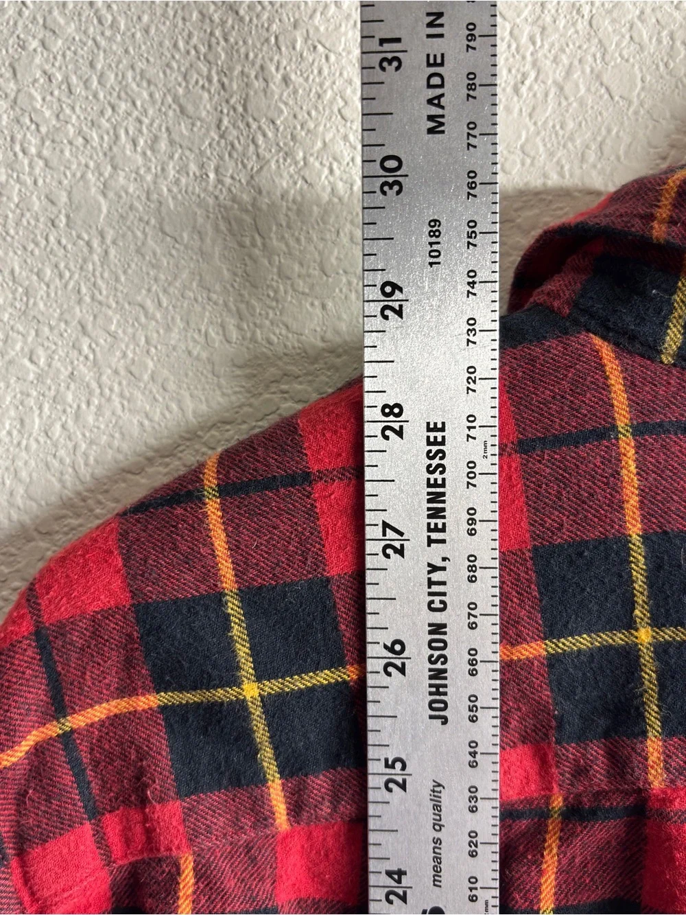 J. Crew Red and Black Plaid Flannel Button-Down Shirt
